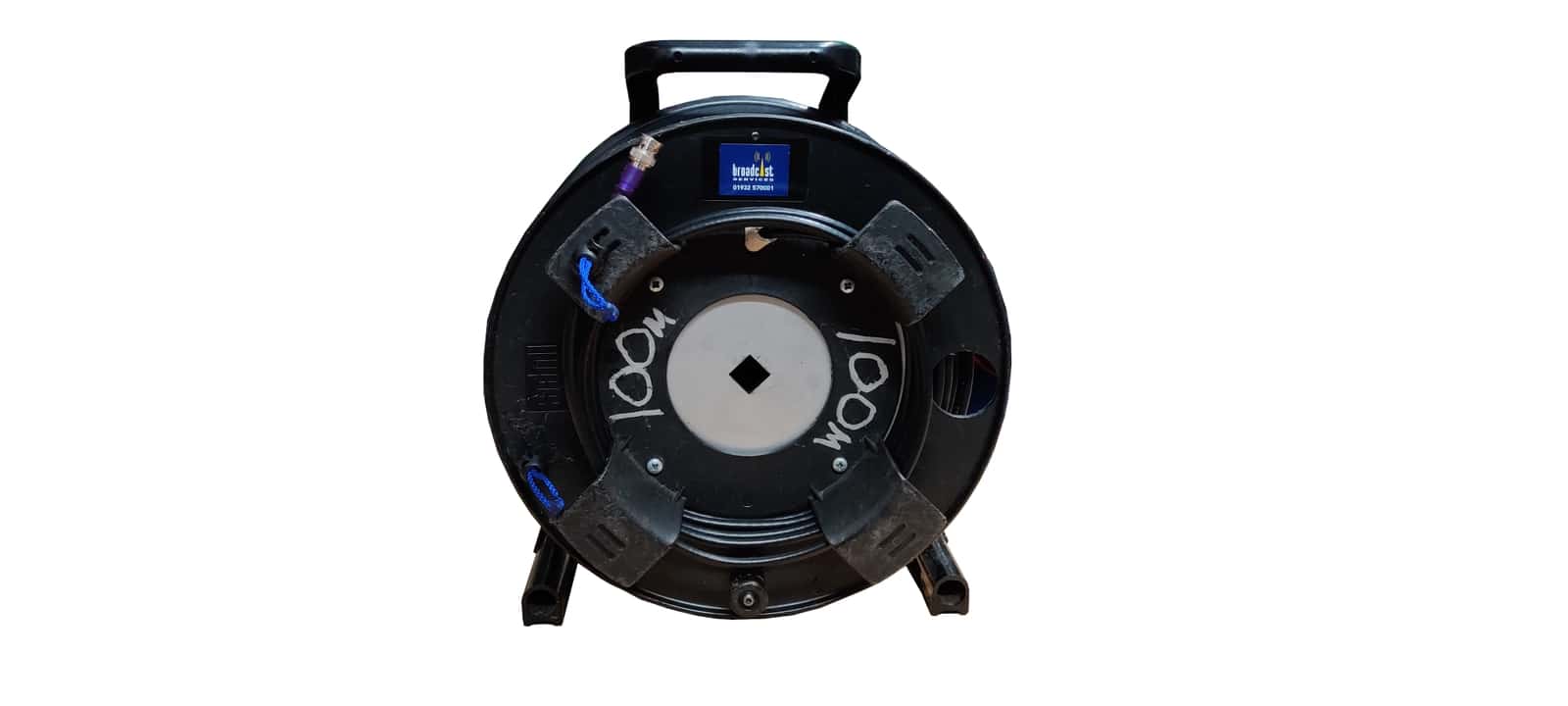 Hire now 100M CAT5E Robust Network Cable Drum Broadcast Services